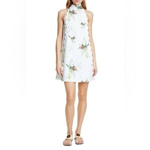 Ted Baker London Toriat Tutti Frutti Scallop Trim Dress